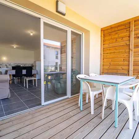 T3 Neuf A Mimizan, 4 Pers, Proche Centre, Jardinet, Parking Inclus - Fr-1-50-173 *