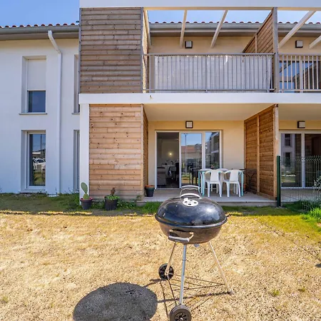 T3 Neuf A Mimizan, 4 Pers, Proche Centre, Jardinet, Parking Inclus - Fr-1-50-173 ميميزا بلاج